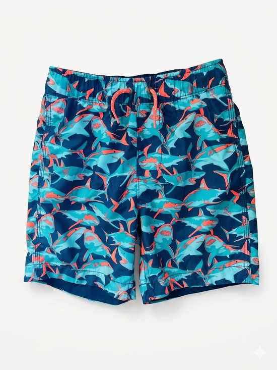 GAP Other - Gap Kids Boys Shark Print Swim Trunks Size Medium